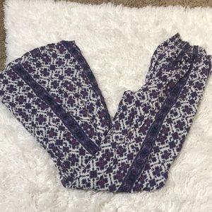 Bell bottom flow pants